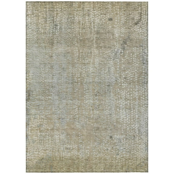 Dalyn Rugs Machine Washable Indoor/Outdoor Chantille ACN2087 Beige 10' x 14' Rug