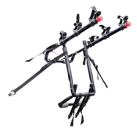 Allen Sports Deluxe 3-Bicycle Trunk Mounted Bike Rack Carrier,