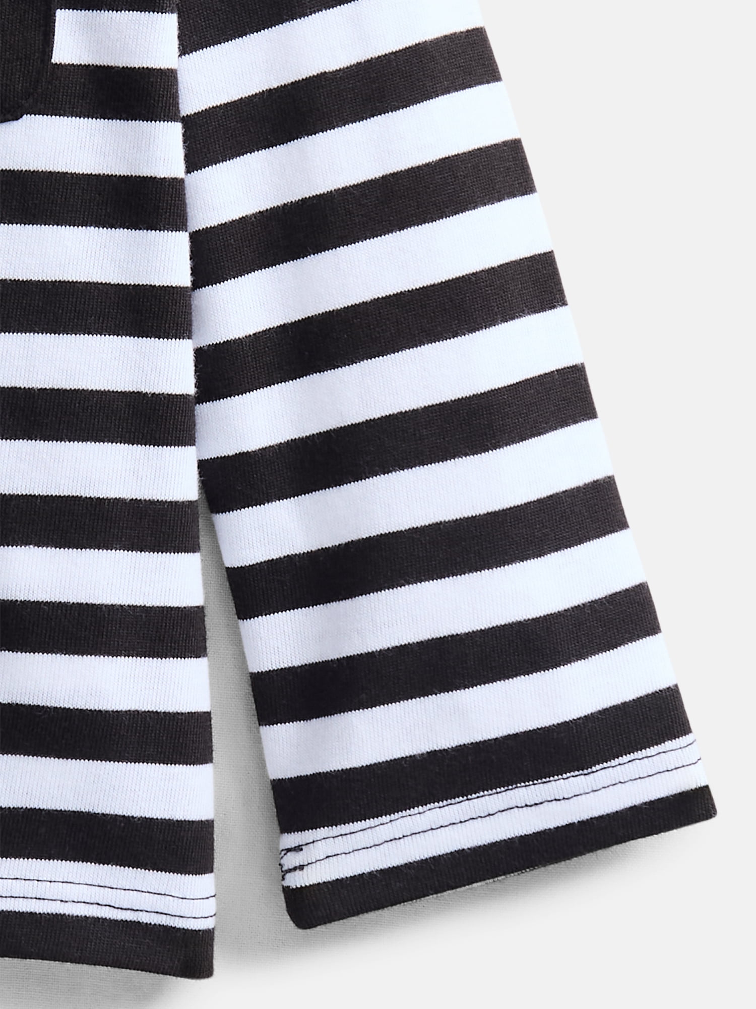 Wonder Nation Baby Boys Stripe Tee with Long Sleeves, Sizes 0-24 Months