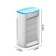 thumbnail image 3 of Mini ventilador de aire acondicionado USB portátil | Enfriador evaporativo de 3 velocidades | Oscilación automática | Humidificador de escritorio personal | Tranquilo | Eficiencia energética, 3 of 9
