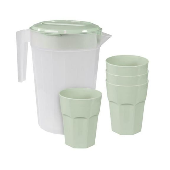Camp Casual CC013MS Pitcher & Tumbler, Mountain Sage - 6 Piece
