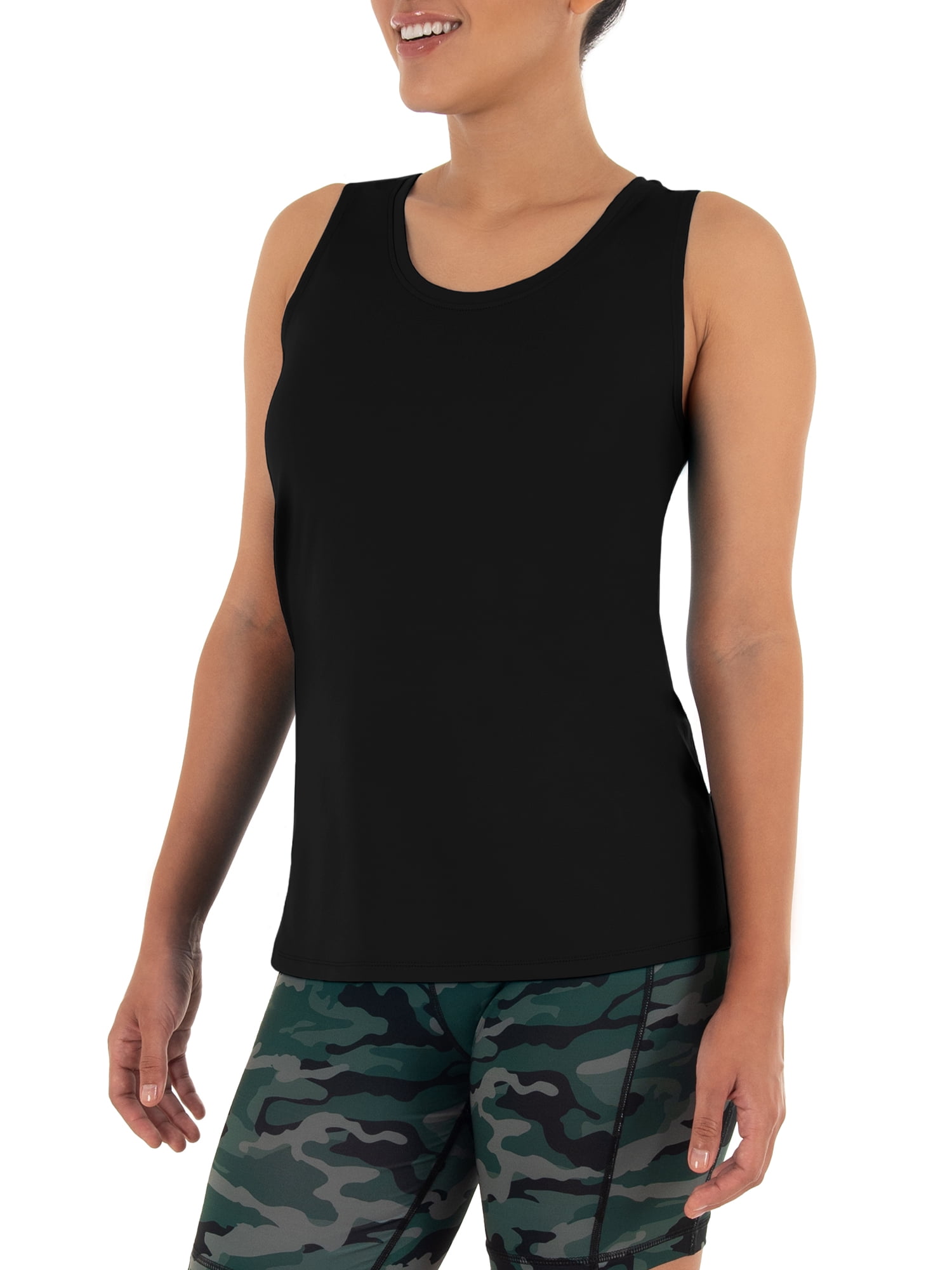 Athletic Works Women's Core Active Racerback Tank, 2-Pack