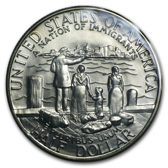 1986-D Statue of Liberty 1/2 Dollar Clad Commem BU (w/Box & COA)