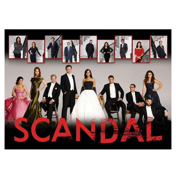 Rompecabezas Toynk Scandal Cast Collage de 1000 piezas