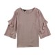 thumbnail image 1 of Blusa con volantes Alfani Rosa Mediana Cremallera Trasera, 1 of 1