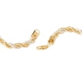 thumbnail image 4 of Cadena Collar Torsal Ametrinaa 8mm Unisex 60cm Chapa de Oro 18k MPCA0030, 4 of 5