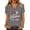 Gray, variant on 4th of July Shirts Women Red White Blue V Neck 250th Anniversary Tops Patriotic Short Sleeve Stars Stripes T Shirts Blue XL