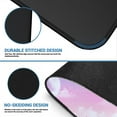 thumbnail image 6 of Pink Cherry Blossom Gaming Mouse Pad XXL Extended Star Sky Mousepad Purple Kawaii Stitched Edges Desktop Mouse Mat Moon Non-Slip Rubber Base Desk Pads(Size:31.5x11.8in), 6 of 6