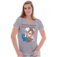 thumbnail image 4 of Street Fighter Chun Li Strong Woman Women's T Shirt Ladies Tee Brisco Brands X, 4 of 5