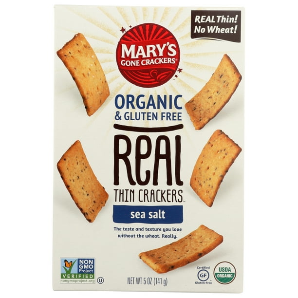 Mary'S Gone Crackers Real Thin Crackers, 5 Oz