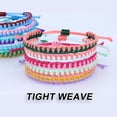 thumbnail image 3 of 2pcs Two-color woven hand rope Bracelet for Women Men Boys Girls, Adjustable Woven Rope Bracelet, 3 of 5