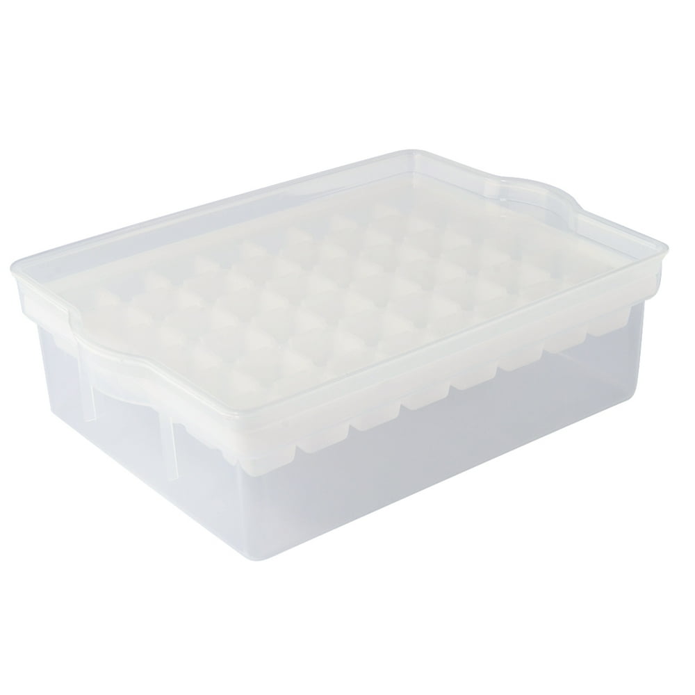 48 Grids Icecube Making Mold MultiFunction Icecube Tray with Storage