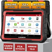 LAUNCH X431 PRO ELITE Automotive Diagnostic Scan Tool, All Systems Bi-Directional Auto Car Scanner with 32+ Services, ECU Coding, CANFD DOIP, FCA Autoauth, 2 Years Free Update