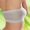 White, variant on AURIGATE Women Bandeau Bra Women's Fashion Casual Solid Color Hollow Out Breathable Bra Underwear