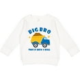 thumbnail image 2 of Inktastic Dump Truck Big Bro Toddler Sweatshirt, 2 of 4
