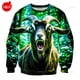 thumbnail image 1 of Sudadera con capucha con estampado 3D de cabras gritando de Harajuku, sudadera con cuello redondo con gráfico de ovejas, sudadera con capucha divertida para niños, sudadera con cuello redondo, 1 of 5
