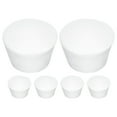 thumbnail image 3 of Masteelf 6PCS White Foams Cupcake Model for DIY Cake Decorating and Display, Reusable Fake Cake Models, 3 of 10