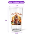 thumbnail image 5 of Happy Thanksgiving Exotic Shorthair Give Thanks Fall Beanie Scarf Welcome 16oz Pint Beer Glass Mug Cat Lover Kitten Owner Gifts Beer Glasses Cup - 00020, 5 of 5