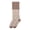 B, variant on Thickened Long Plush Socks for Women, Warm Coral Fleece Socks, Winter Thermal Sleep Socks, Anti-static Contrast Color Indoor Cozy Hosiery