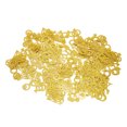 thumbnail image 1 of Party Table Confetti Decoration, 4 Pack Golden Confetti Plastic And Resin  For Party, 1 of 8
