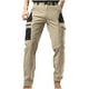 thumbnail image 1 of Pantalones largos para hombre, con bolsillos, color combinado, rectos, para exteriores, montañismo, versátiles, de poliéster, blusa y pantalón., 1 of 4