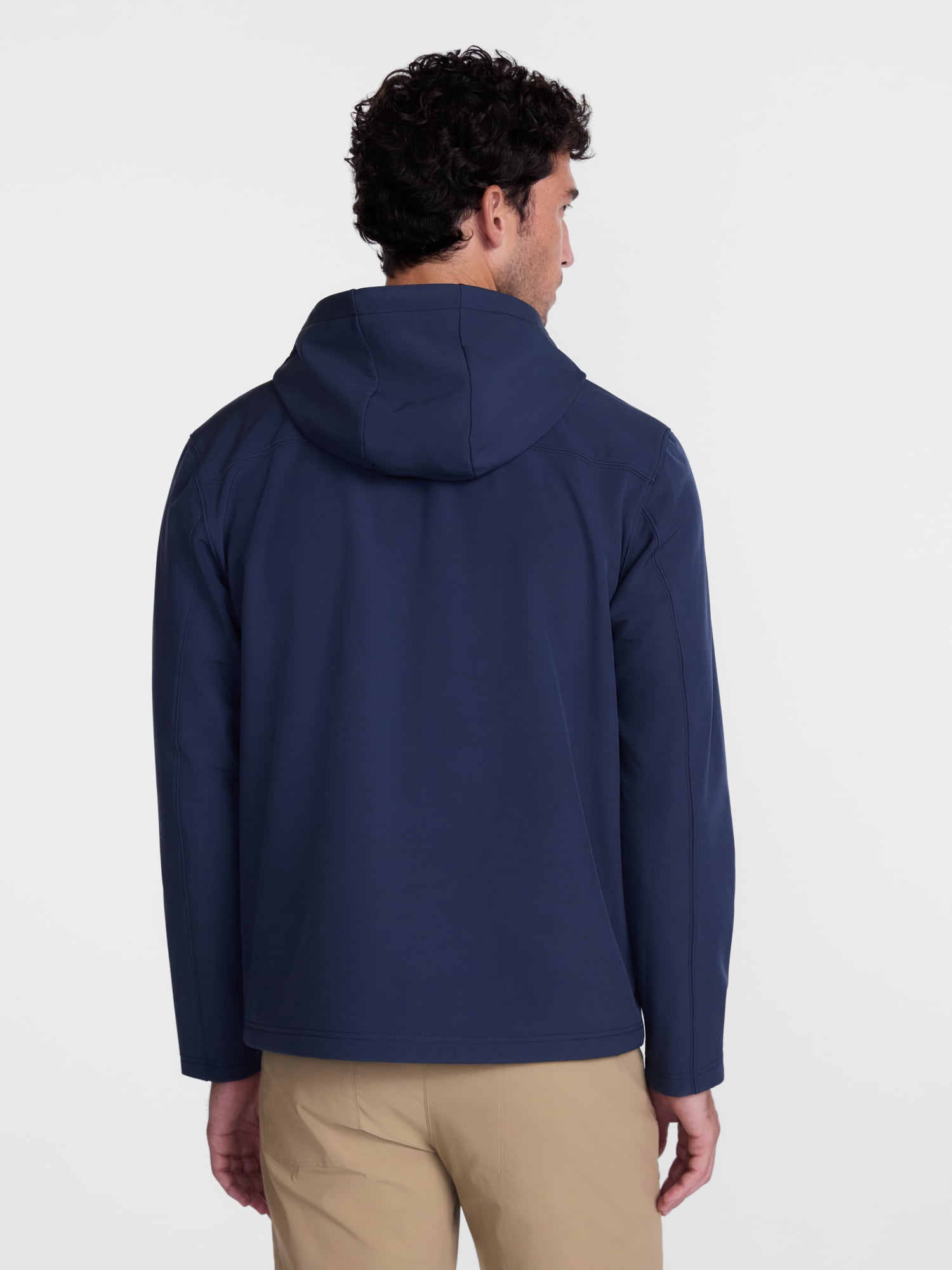 Ozark Trail Men's and Big Men's Softshell Jacket with Hood, Sizes S-3XL