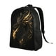thumbnail image 2 of Easygdp Black And Gold Fire Dragon Mochila Versátil y Elegante: Comodidad, Almacenaje y Durabilidad para la Universidad, Trabajo, Viajes y Uso Diario, 2 of 8