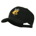 thumbnail image 2 of Flying Hornet Mascot Embroidered Cap - Black OSFM, 2 of 5