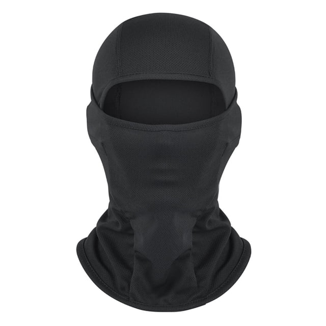 Cache-Cou pour Enfants Chauffe-Visage Coupe-Vent Balaclava Couverture Respirante pour Cyclisme Randonnée Alpinisme Noir