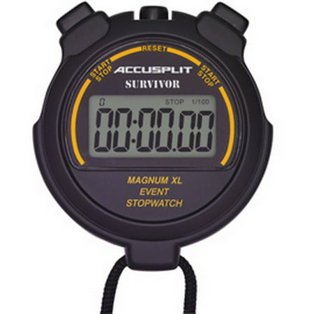 Accusplit Foolproof Water Resistant Event Stopwatch, 10 Hour, Magnum Extra Large, 4.5