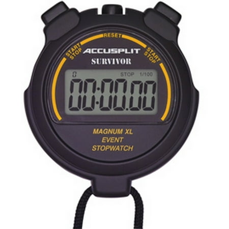 Accusplit Foolproof Water Resistant Event Stopwatch, 10 Hour, Magnum Extra Large, 4.5