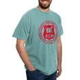 thumbnail image 4 of CafePress - Alpha Sigma Phi Red Seal T Shirt - Mens Comfort Colors Shirt, 4 of 5