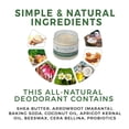 thumbnail image 5 of Living Well with Dr. Michelle Natural Probiotic Deodorant | Unscented for Men & Women | Aluminum-Free & Paraben-Free | Safe for Sensitive Skin, 5 of 8