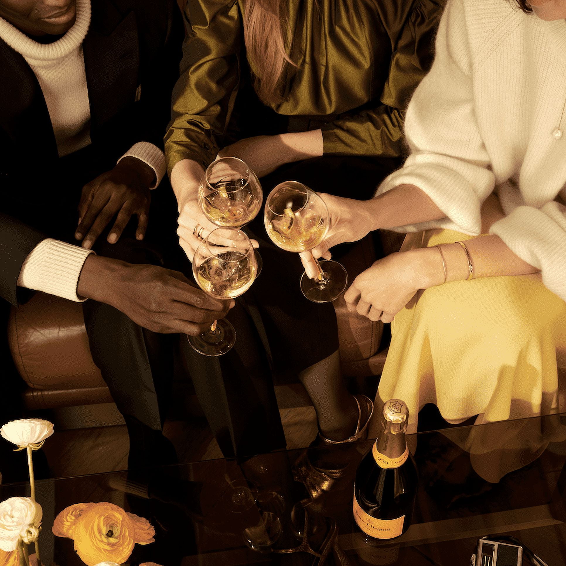 Veuve Clicquot Yellow Label Brut Champagne, 750 ml, 12% ABV, Reims France
