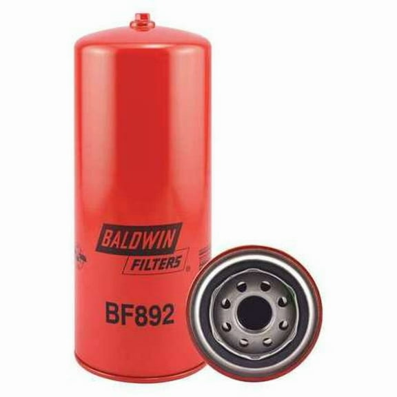 BALDWIN FILTERS BF892 Fuel Filter,9-1/32 x 3-11/16 x 9-1/32 In