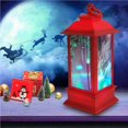 thumbnail image 4 of Bearachild Linterna decorativa al aire libre con luz LED para decoración navideña, navideña, luz LED con forma de té Kits de decoración para fiestas Numero 3, 4 of 6