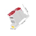 thumbnail image 2 of unbranded Caja Terminal Para Distribución Eléctrica Con Y Aislamiento Fiable Color Rojo, 2 of 8