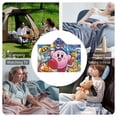 thumbnail image 7 of Kirby Hooded Blanket Poncho Wearable Blanket Hoodie Cozy Soft Warm Flannel Fleece Throw Blanket for Women Men Boys Girls, 7 of 7