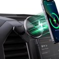 thumbnail image 1 of Soporte de teléfono inalámbrico con ventilación magnética para Ford F-150, 1 of 7