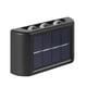 thumbnail image 2 of 4PCS Solar Wall Lamp Outdoor Waterproof Solar Powered Light UP and Down Illuminate Home Garden Decoration Sunlights,B, 2 of 5