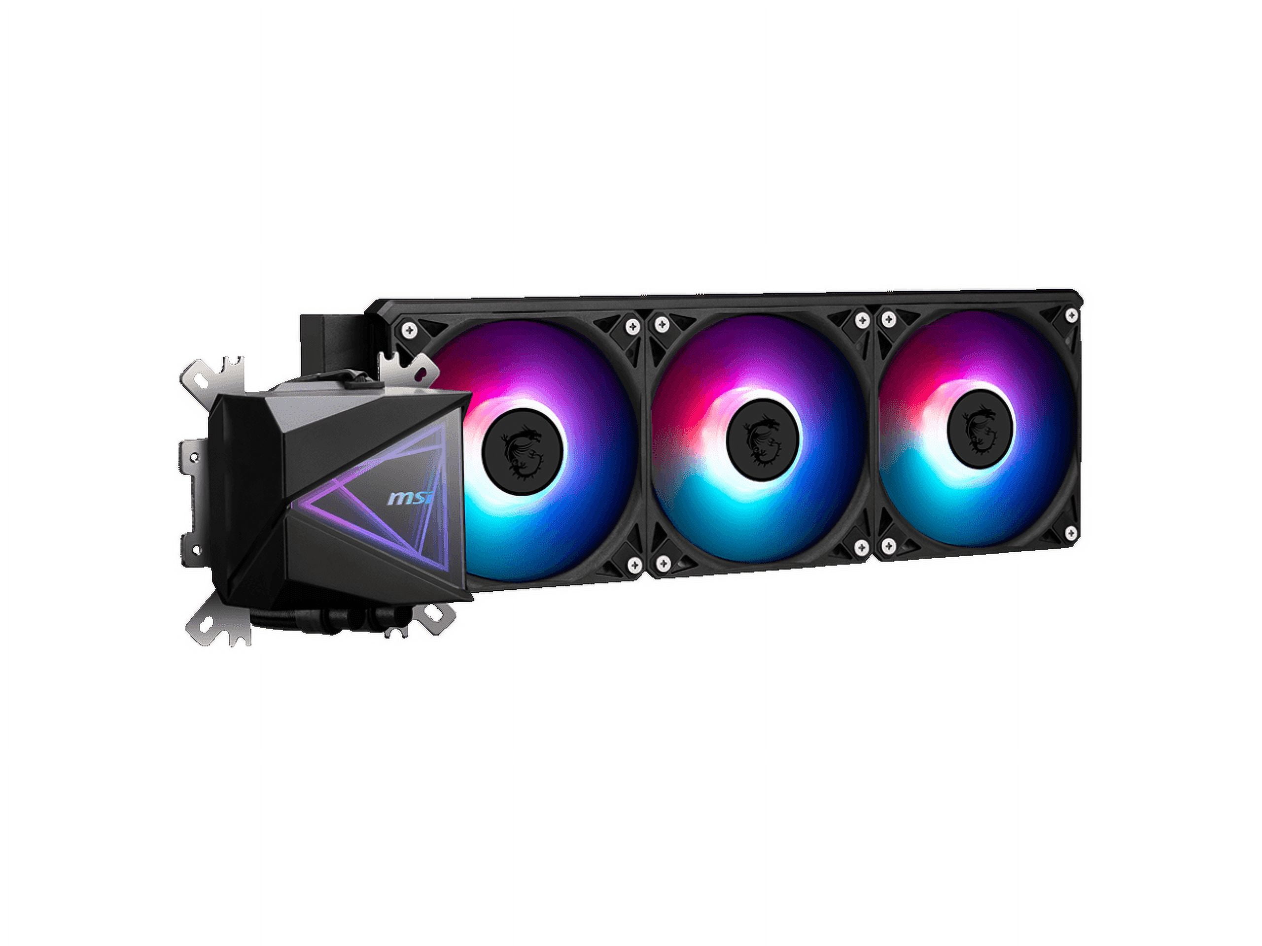 MSI MAG CORELIQUID I360 BLACK 未使用品 MSI MAG CoreLiquid I360 Black - AIO ARGB CPU Liquid Cooler