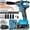 Brushless Professional Version, variant on 21V Max Brushless Cordless Impact Wrench, Brushless Power Tool for Auto Repair & Household DIY Projects