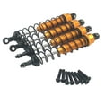 thumbnail image 1 of Wweixi RCGOFOLLOW 1/12 Aluminum Alloy Wear-resistant Front Rear Shock Absorber Rc Front Rear Shock Absorber For Wltoys 12402-A Golden, 1 of 6