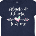 thumbnail image 4 of Inktastic Abuelo and Abuela Love Me Heart Grandchild Boys or Girls Toddler T-Shirt, 4 of 5