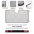 thumbnail image 2 of Blade Parasol para Parabrisas Delantero Protector Plegable, Visera Solar para Auto Bloquea Rayos UV Mantiene tu Vehículo Fresco 130cm*70cm, 2 of 6