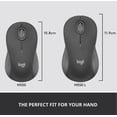 thumbnail image 3 of Ratón Logitech Signature M550 L Bluetooth Graphite de tamaño completo, 3 of 4