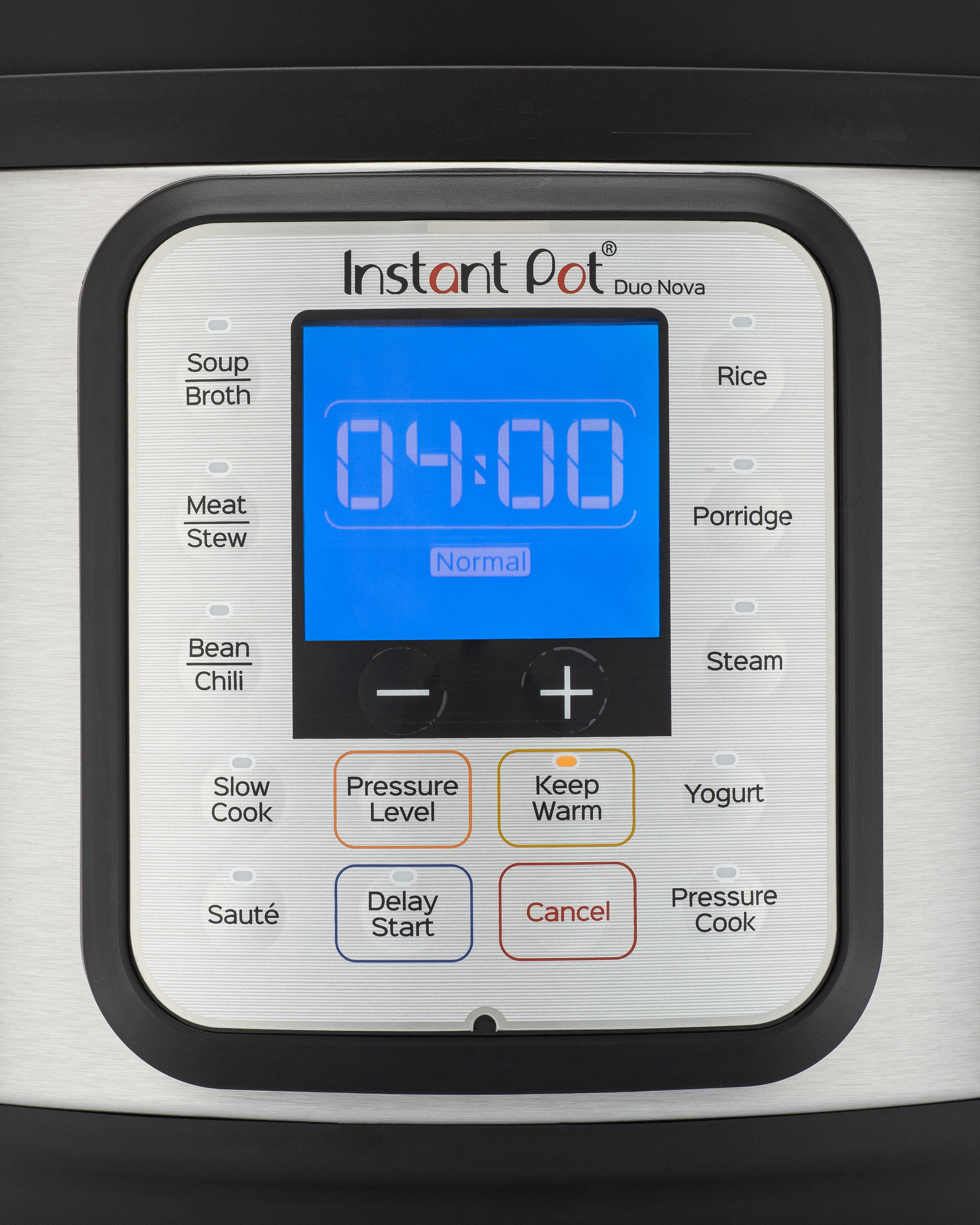 Instant Pot Duo Nova Electric Pressure Cooker 3 qt Stainless Steel Stovetop Pressure Cooker