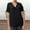 Black, variant on Tittly T Shirts for Women Spring Tops for Women New Chiffon Long Sleeved Shirt Solid Color V Neck Pullover Casual Loose T Shirt Top Tshirts Shirts Basic Tees Black L