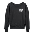 thumbnail image 2 of Mattel - 80Th Group  - Women's French Terry Long Sleeve Shirt, 2 of 4