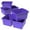 Violet, variant on Storex 4 Gallon/15 L Classroom Storage Bin, Black (6 units/pack)